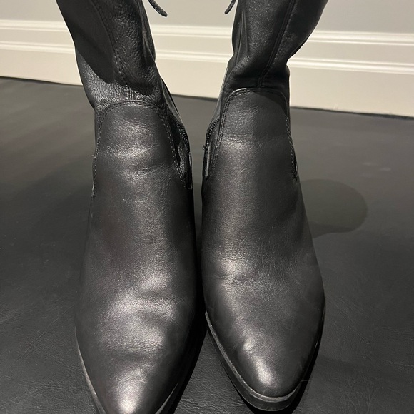 Zara black boots, W7.5 - Picture 3 of 4